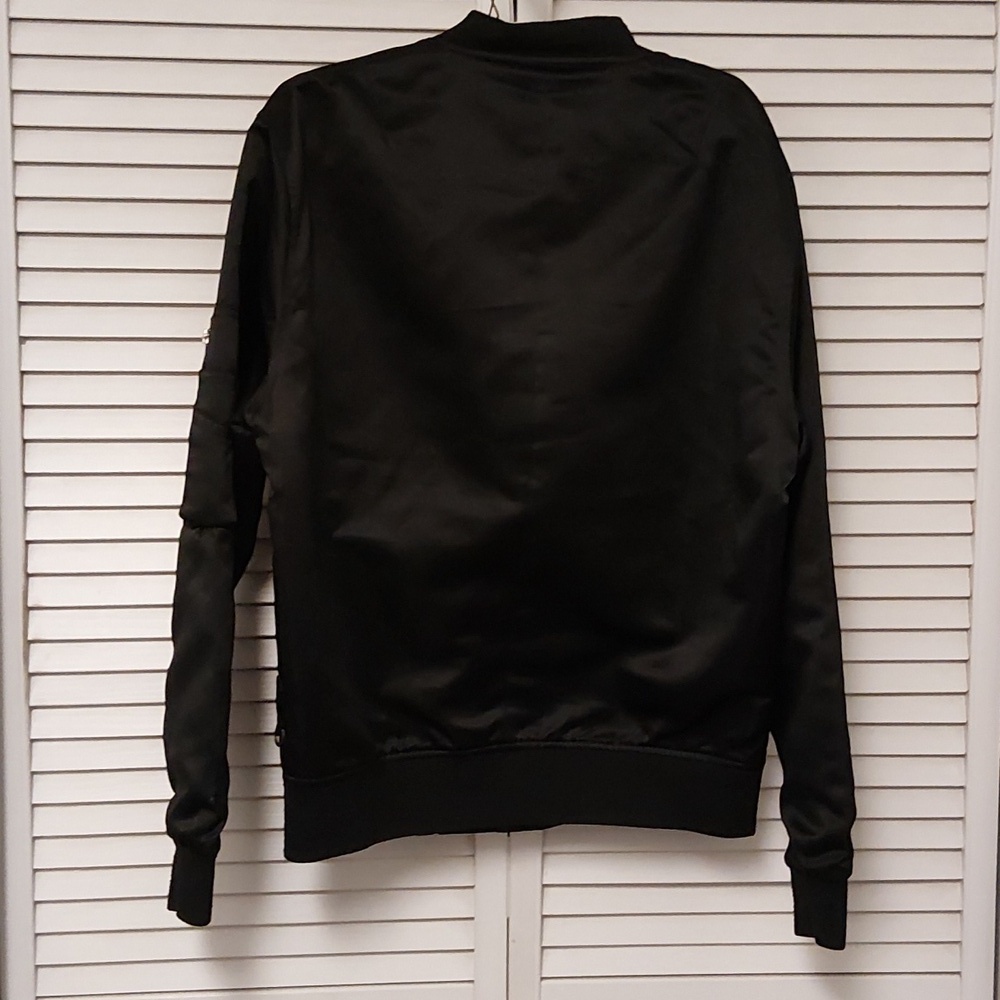 Neuw Black Bomber Jacket - Picture 10 of 13